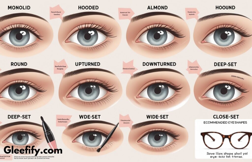 TYPES of eye shapes